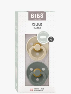 BIBS Sutter & Suttesnore-Colour Sutter 2-Pak Latex Str. 1, Vanilla/Pine