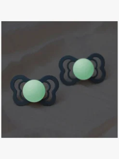 BIBS Sutter & Suttesnore-Couture Sut 2-pak Latex Str 2, Sage Glow/Cloud Glow