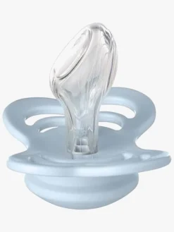 Sutter & Suttesnore|BIBS Couture Sut 2-pak Latex Str 1, Iron/Baby Blue Blå/Grå