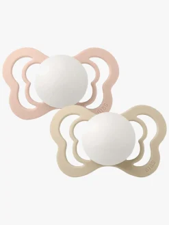 BIBS Sutter & Suttesnore-Couture Sut 2-pak Latex Str 1, Blush Glow/Vanilla Glow