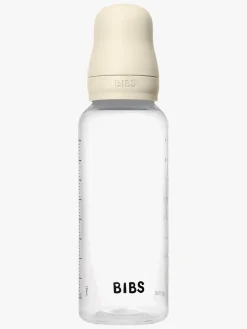 Spisetid|BIBS Medium Flow Sutteflaske Silicone 2-pak 270 ml, Ivory