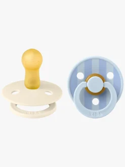 BIBS Sutter & Suttesnore-Studio Colour Block Sut 2-pak Latex Str. 2, Baby Blue Dusty Blue Mix