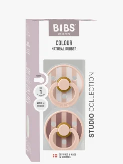 BIBS Sutter & Suttesnore-Studio Colour Block Sut 2-pak Latex Str. 1, Blush Mix