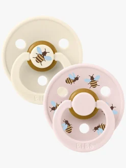 BIBS Sutter & Suttesnore-Studio Colour Bumblebee Sut 2-pak Latex Str. 2, Ivory