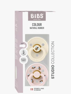 BIBS Sutter & Suttesnore-Studio Colour Bumblebee Sut 2-pak Latex Str. 2, Ivory