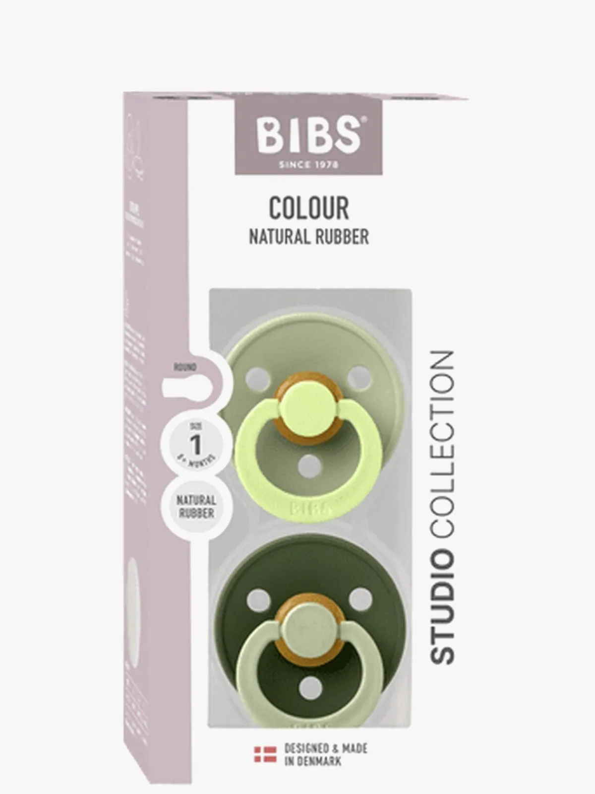 BIBS Sutter & Suttesnore-Studio Colour Fusion Sut 2-pak Str. 1, Sage Hunter Green mix