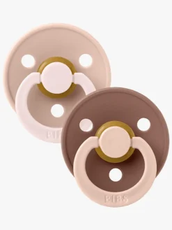 Sutter & Suttesnore|BIBS Studio Colour Fusion Sut 2-pak Str. 3, Blush Woodchuck mix Lyserød