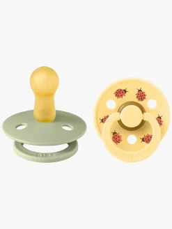 BIBS Sutter & Suttesnore-Studio Colour Ladybug Sut 2-pak Latex Str. 2, Sage