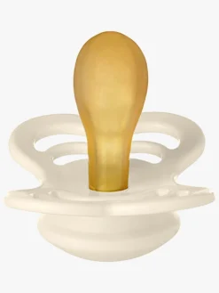 Sutter & Suttesnore|BIBS Supreme Sut 2-pak Latex Str. 2, Ivory/Blush Lyserød/Hvid