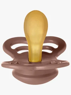 Sutter & Suttesnore|BIBS Supreme Sut 2-pak Latex Str. 1, Woodchuck/Blush Lilla/Lyserød