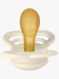 Sutter & Suttesnore|BIBS Supreme Sut 2-pak Latex Str. 1, Ivory/Blush Lyserød/Hvid