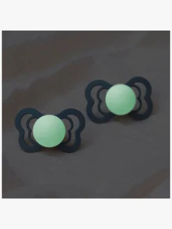 BIBS Sutter & Suttesnore-Supreme Sut 2-pak Latex Str. 2, Blush Glow/Vanilla Glow