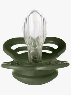 BIBS Sutter & Suttesnore-Supreme Sut 2-pak Silikone Str. 2, Sage/Hunter Green