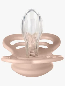 Sutter & Suttesnore|BIBS Supreme Sut 2-pak Silikone Str. 1, Ivory/Blush Lyserød/Hvid