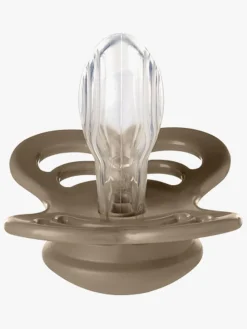 Sutter & Suttesnore|BIBS Supreme Sut 2-pak Silikone Str. 1, Vanilla/Dark Oak Grå/Hvid