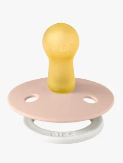 Sutter & Suttesnore|BIBS Sut Colour 2-pak Latex Størrelse 2, Blush Glow/Vanilla Glow Lyserød/Hvid