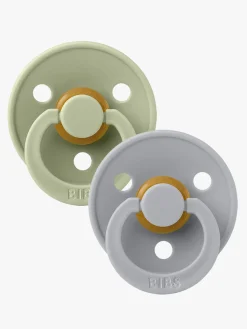 BIBS Sutter & Suttesnore-Sut Colour 2-pak Latex Størrelse 1, Sage/Cloud