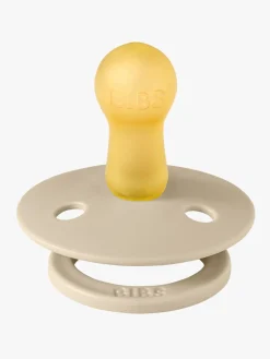 Sutter & Suttesnore|BIBS Sut Colour 2-pak Latex Str. 3 Vanilla/Dark Oak Hvid/Brun