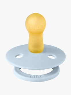 Sutter & Suttesnore|BIBS Sut Colour 2-pak Latex Størrelse 1, Iron/Baby Blue Grå/Blå