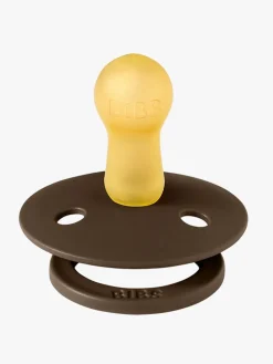 Sutter & Suttesnore|BIBS Sut Colour 2-pak Latex Størrelse 1, Mocha/Dark Oak Brun