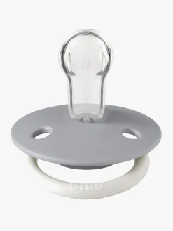 Sutter & Suttesnore|BIBS Sut De Lux 2-pak Silicone, Sage Glow/Cloud Glow Grøn/Grå