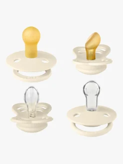 Sutter & Suttesnore|BIBS Sut Try-it Collection 4-pak, Ivory Hvid