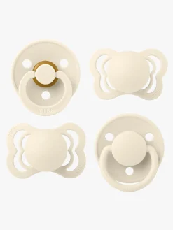 Sutter & Suttesnore|BIBS Sut Try-it Collection 4-pak, Ivory Hvid