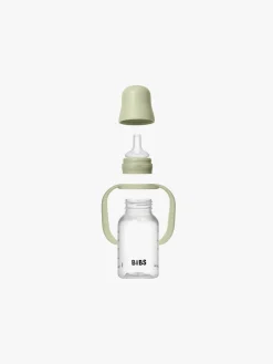 Spisetid|BIBS Sutteflaske med Tud Silicone 150 ml, Sage Grøn