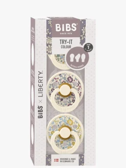 Sutter & Suttesnore|BIBS Try-it Colour Sut 3-Pak Str. 1, Liberty/Eloise