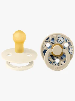 BIBS Sutter & Suttesnore-x Liberty Colour Bobo Sut 1-pak Latex Str. 2, Ivory Mix