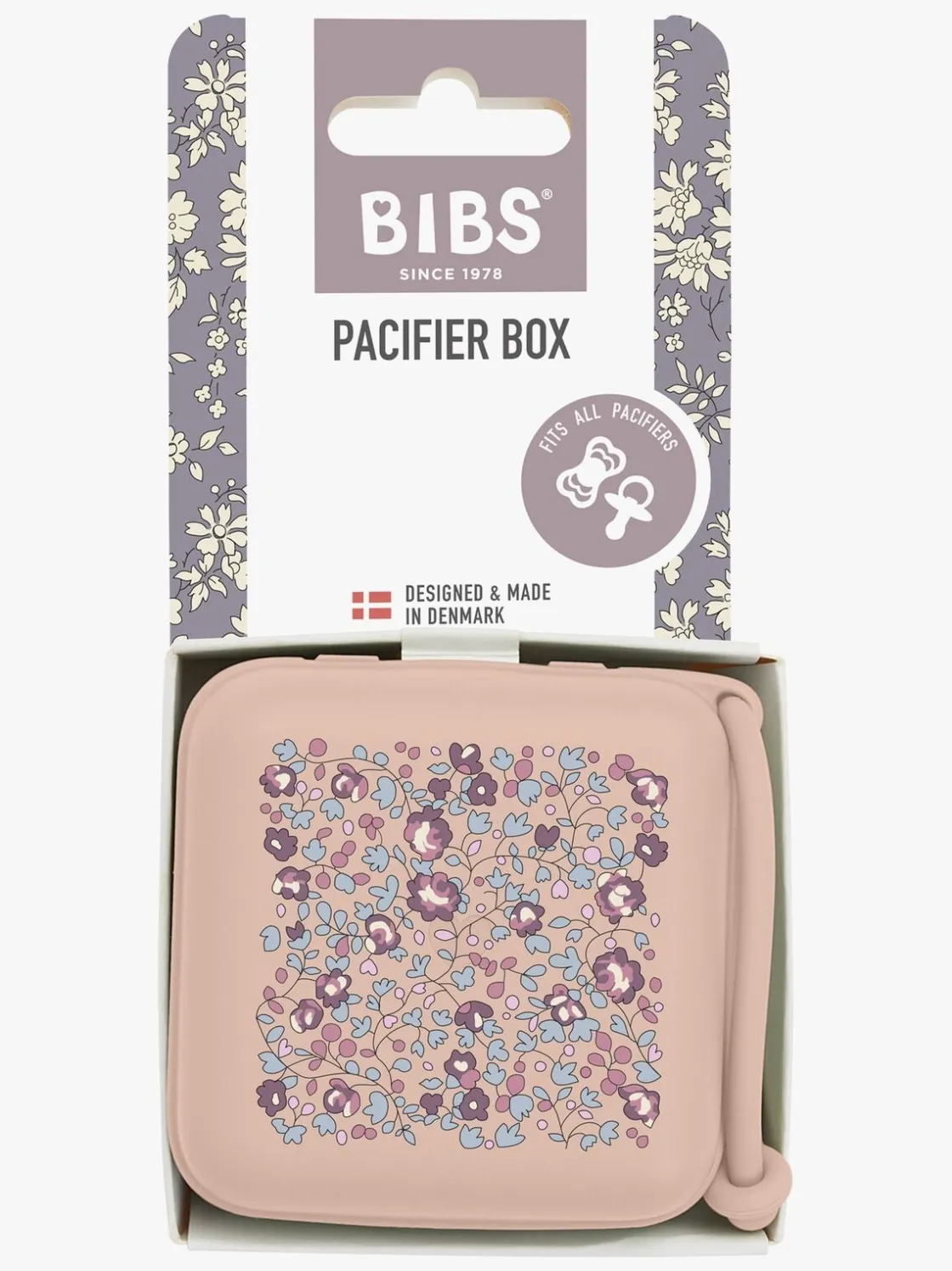 Sutter & Suttesnore|BIBS x Liberty Sutteboks, Eloise/Blush Lyserød