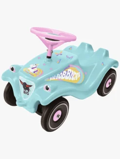 Pedal- & Gåbiler|BIG Bobby Car Classic Gåbil Enhjørning Lilla/Blå