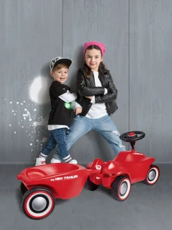 Pedal- & Gåbiler|BIG Bobby Car NEO Trailer, Rød Rød