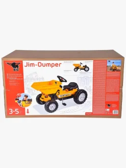 BIG Pedal- & Gåbiler-Pedaltraktor Jim Dumper