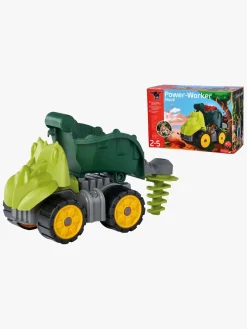 Udelegetøj|BIG Power Worker Dino Dumper Lastbil, Multifarvet Flerfarvet