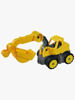 Udelegetøj|BIG Power-Worker Mini Gravemaskine Sort/Gul