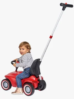 BIG Pedal- & Gåbiler-Ryglæn m. Skubbestang