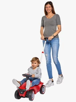 BIG Pedal- & Gåbiler-Ryglæn m. Skubbestang