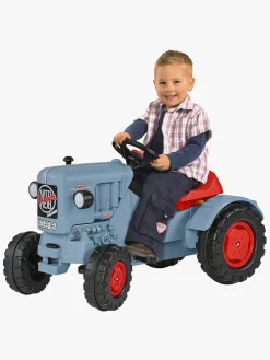 Pedal- & Gåbiler|BIG Traktor Eicher, Blå