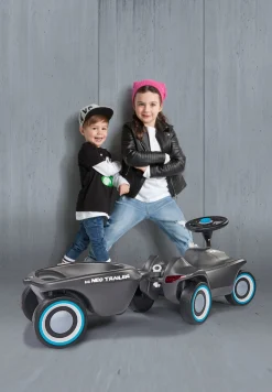BIG Pedal- & Gåbiler--Bobby Car-NEO Trailer, Anthrazit