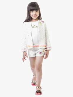 Overdele|BillieBlush T-Shirt, Ivory Hvid