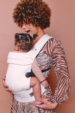 Bæreseler, Strækvikler & Bærestole|BizziGrowin Bizzi Growin Nomad Air Bæresele, Gazelle Hvid