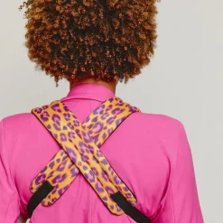 Bæreseler, Strækvikler & Bærestole|BizziGrowin Bizzi Growin Nomad Air Bæresele, Crazy Cat Orange/Lyserød/Lilla