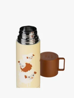 Spisetid|Blafre Termoflaske Lam, Gul Brun/Gul