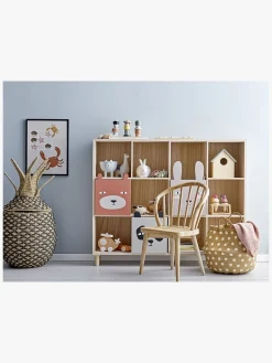 Børn Bloomingville Børnemøbler-Calle Bogreol m. Skuffer, Natur