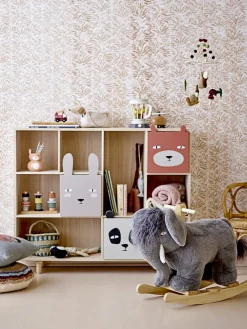 Børn Bloomingville Børnemøbler-Calle Bogreol m. Skuffer, Natur