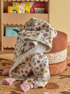 Interiør|Bloomingville Kristine Tæppe, Natur