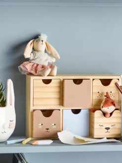 Børnemøbler|Bloomingville MINI Calle Opbevaringskasse, Natur