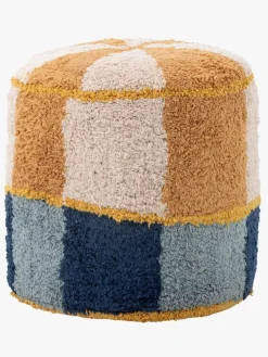 Børn Bloomingville Børnemøbler-MINI Kio Puf, Blå