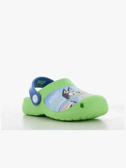 Hjemmesko|Bluey Clogs, Mint Green/Dark Blue